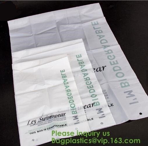 Compostable Mailer bags, Corn starch Apparel Garment Packing Bags, PLA Courier mailing bags, Compost Biodegradable Pack