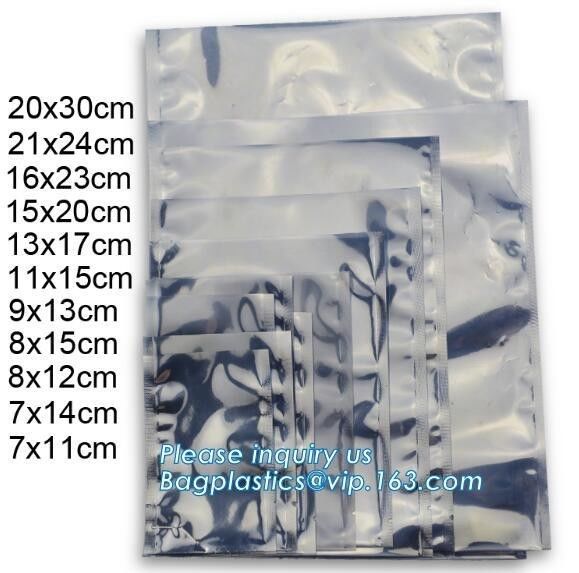 Packing electronic PCB custom printed ziplock vacuum plastic pouch esd moisture barrier aluminum bag bagplastics bagease