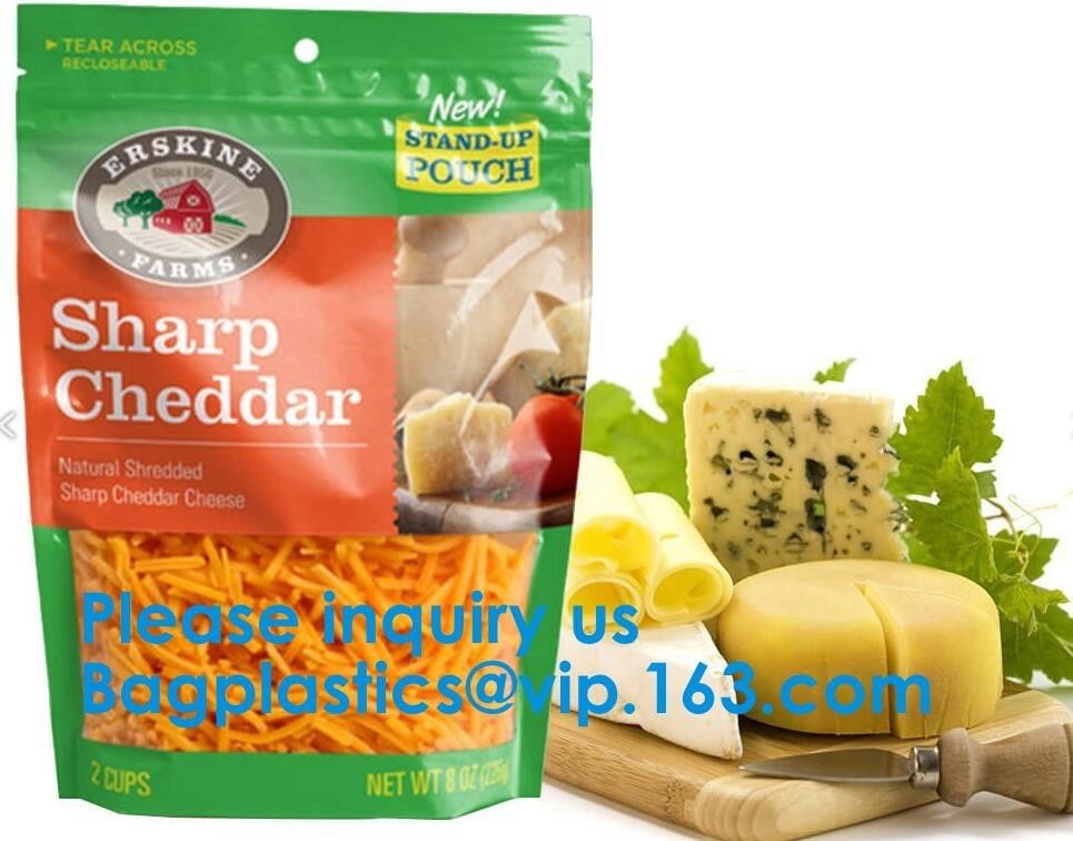 Recycled Eco Friendly Corn Starch Ziplock Stand Up Food Packaging 100% Compostable Biodegradable Plastic Pouch Bag