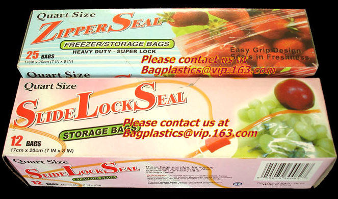 custom food packaging plastic ziplock bag, zipper bag, clear zip lock bag sealed plastic