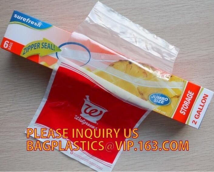 Customize Resealable Plastic Clear Poly Ziplock Baggies custom zip lock bag, LDPE HDPE CPE PPE PVC Plastic Slider Zipper