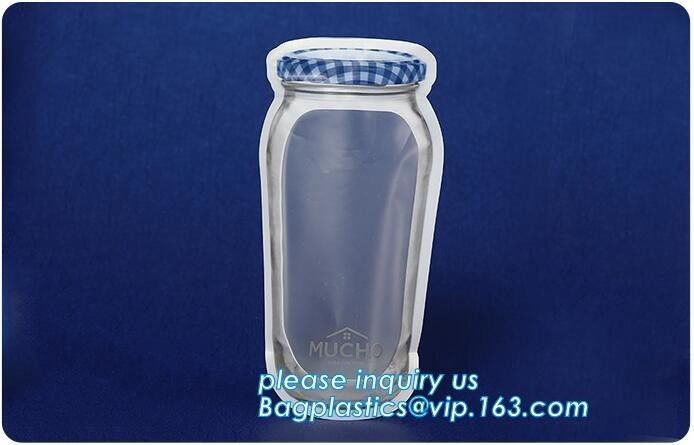 Resealable three -side sealed Aluminum Foil Zip Lock Bag/Food Moisture-proof Ziplock Pouch with Custom Logo, bagease