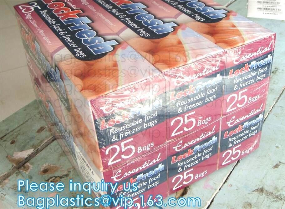Compostable, Zipper slider bags, Food Grade Reusable Pe Plastic Poly Packaging Double Zip Lock Bag Corn starch bags
