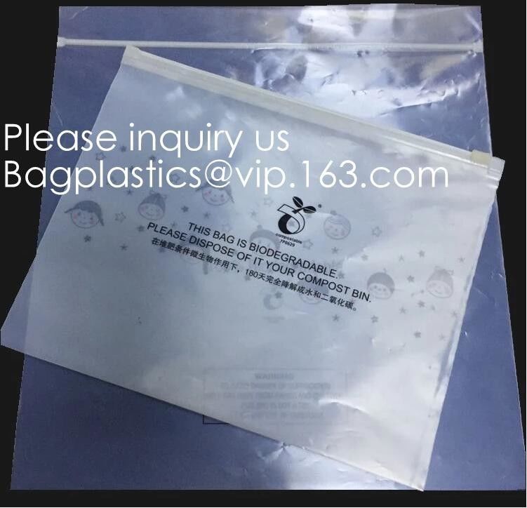 CORN STARCH COMPOSTABLE Biodegradable Self Seal Nature Base Compostable Corn Starch Zipper Grocery Bag ECO FIRENDLY