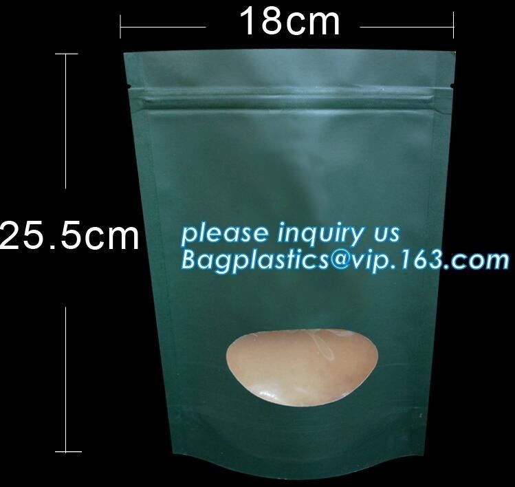 flat fresh food/dry food aluminium foil pop corn zipper bag, ZiplocK Storage For Saving Clothes Laminated Custom Vacuum