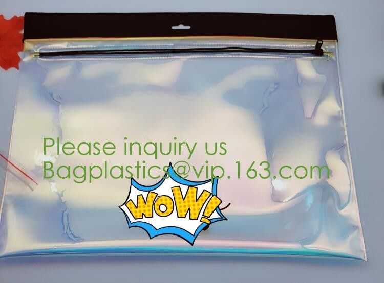 Packaging Bag Customized PVC Zipper Bag,frosted slider transparent ziplock water proof clear pvc custom bag bags zipper