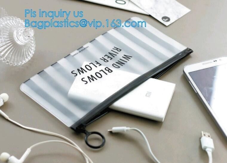 swimwear packaging bags, slider zipper pvc pouch glitter clear plastic vinly ziplock bag, biodegradable pvc plastic slid