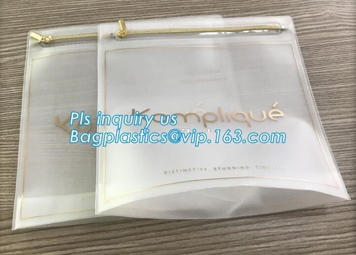US Dollars ziplock bag with slider, cloth bag boutique packaging slide zip lock plastic bag with slider, Consumer Produc