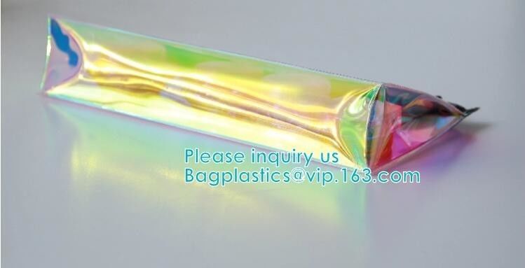 ziplock plastic waterproof bag for swimsuit, slider zipper pvc pouch ziplock bag, facial mask bag custom retail bags cus