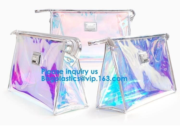 Hologram Makeup Bag Laser Cosmetic Bag,Custom packaging,Fashion tote bag,Toiletry Bag Hologram Laser Lady Travel Cosmeti
