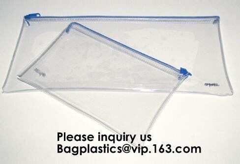 Factory Custom Made Environmental Printing Pvc Eva Pe Ziplock Bag File Bag Snap Fastener Bag,A4 ziplock file folder pack