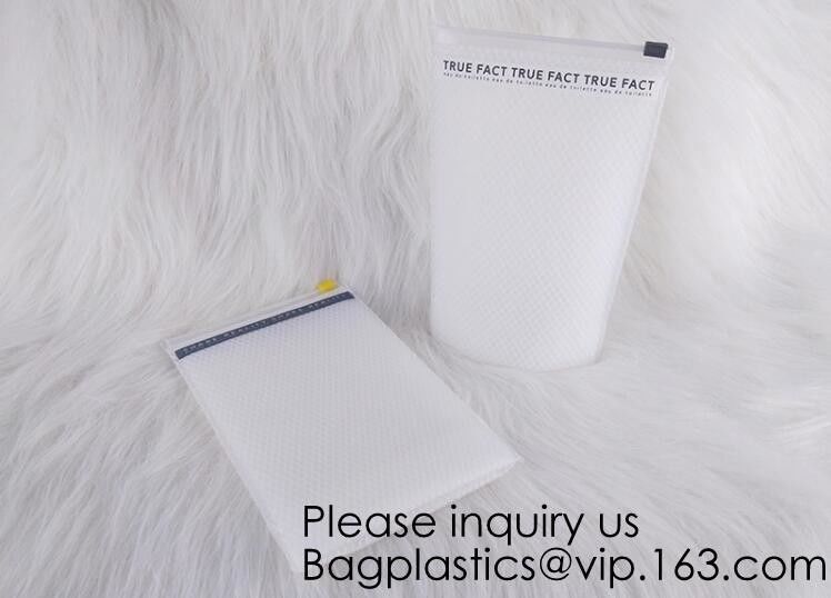 Matt Mesh EVA Ziplock Bubble Bag, Air bubble plastic packing bag,eva ziplock bag for perfume with custom logo, bagease