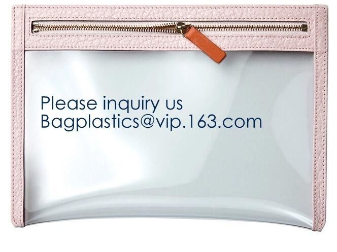 Plastic Bag Frosted Ziplock Underwear Packaging PVC EVA ZipLock Plastic Bags,Cosmetics Ziplock Hologram Pvc Bag, bagease