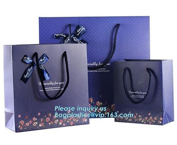 Paper carrier bags for fashion shopping paper carton bag High quality luxury design bag,Custom design logo lipstick kraf
