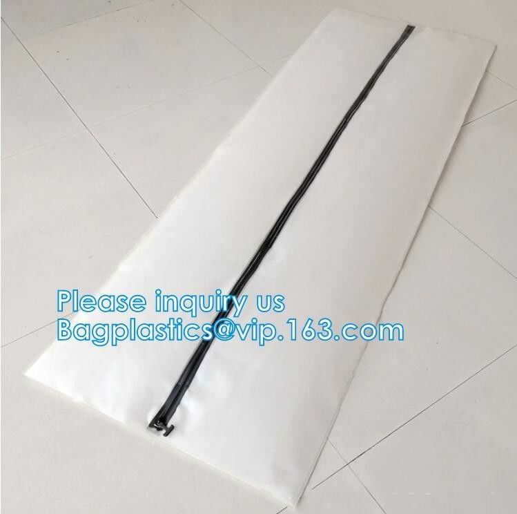 White Cadaver Bag Anti-Virus Proof Waterproof Windproof Body Storage Bag Corpse Bag Funeral Supplies For Home Hospital