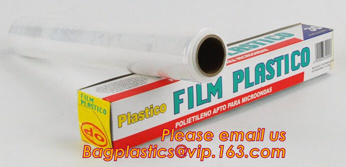 surface protection PE best fresh cling film, China stretch cling wrap manufacturer pe food wrap with sample