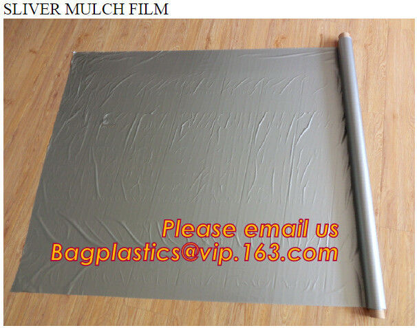 PE High Quality plastic biodegradable agricultural mulch film, short lead time pe perforated agricultural mulch plastic