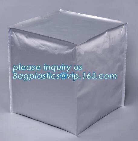 aseptic liners and IBC containers, Foil Gaylord Liners, Foil Heat Induction Seal Liners for PE & PP Containers, bagease