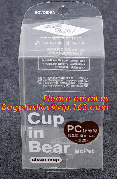 packaging transparent Soft Crease PVC Clear Plastic Box, small plastic box,clear plastic gift box