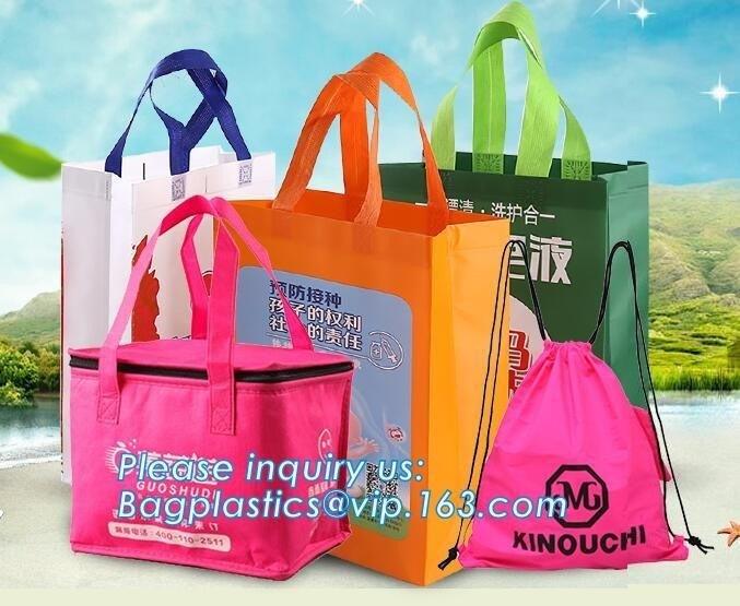 pp non woven metallic bags, metalized bags, picnic bag, cooling bag, fast food delivery bag, thermal bag, isolation pkg