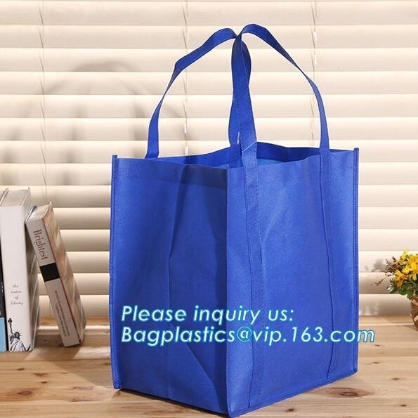 customized promotional laminated gift shopping tote polypropylene pp non woven bag, customize printed durable tote shopp