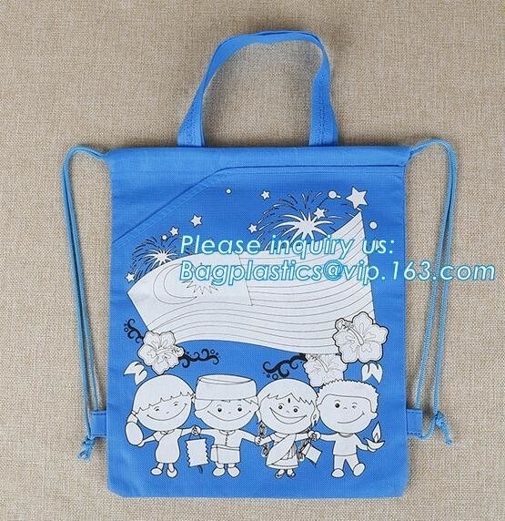 Factory Promotional Custom Logo printedPromotional custom metallic laminated non woven bag, fabric reusable shopping bag