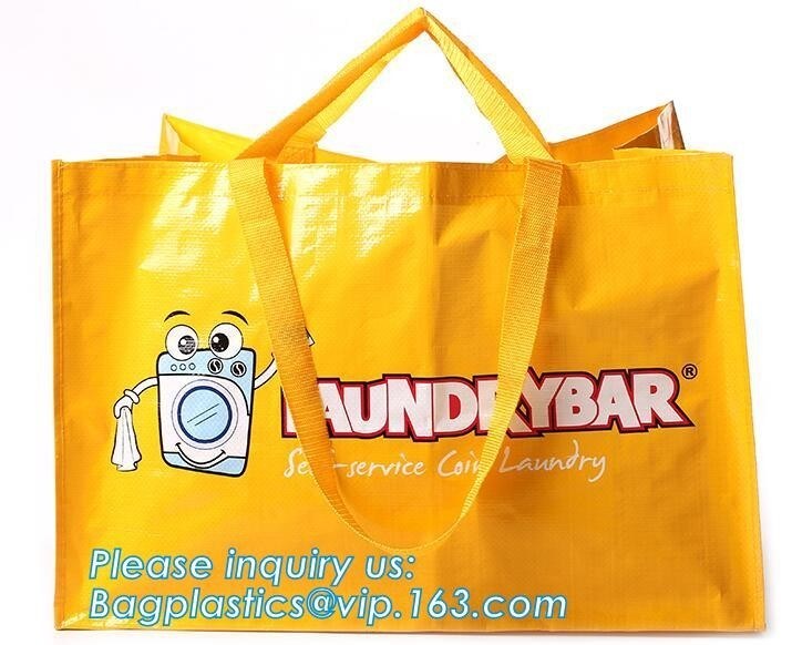 customized misprint polypropylene woven bags/woven shopping bag ,Extra Large Strong Durable Laminated Waterproof PP Wove