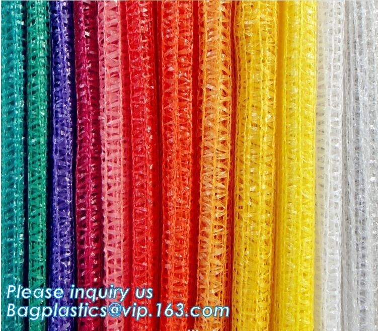 Eco-friendly FDA Certificate Plastic Vegetable Pack Raschel Mesh Bag,pe raschel net bag&pp raschel mesh bag