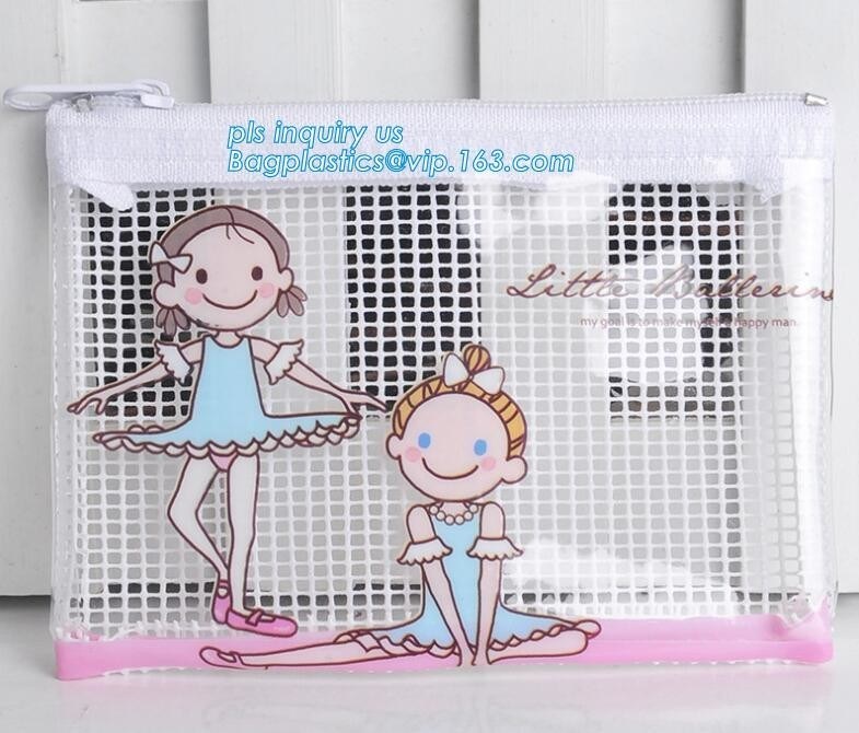 100% Biodegradable eco-friendly ziplock slider plastic transparent clear EVA bag, stationery package slider bag with cus