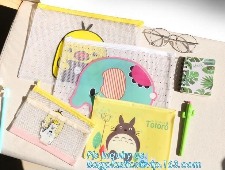 slider zipper pvc pouch clear vinyl pvc ziplock bag, water proof cosmetic vinyl PVC/EVA slider zipper plastic bags