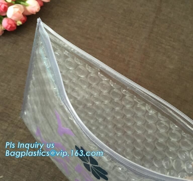 Mailer Slider Air Ziplock Bubble Bag, Air Bubble Slider Bag/Big Discount 3 Side Seal Ziplock Bubble Bag, slider zipper b
