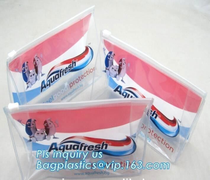 ziplock slider poly underwear socks clothes garments bags /PE slider zipper bag, zip lock bag plastic slider zipper bags
