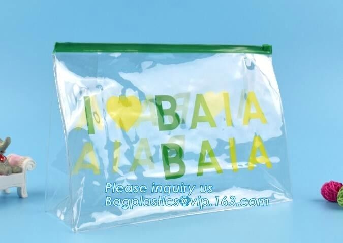 PVC Blanket /Pillow bag PVC Header bag PVC Card sleeve PVC Hanger bag, slider zipper pvc pouch clear vinyl pvc ziplock b