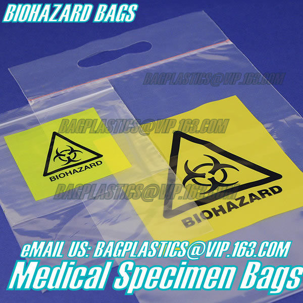 MEDICAL SPECIMEN BAGS PATIENT PVC BAGS, double zip bag, Slider seal, Slider lock, Slider grip, Slider zip, Slider zipper