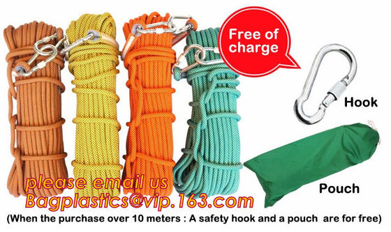 climbing rope, protective escape rope polyester rope, escape rope, High-altitude escape rope rescue rope(fire escape,res