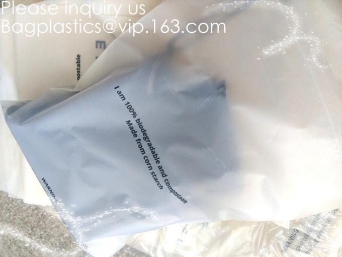 PLA Biodegradable Corn Starch Compostable LDPE Ziplock Bag