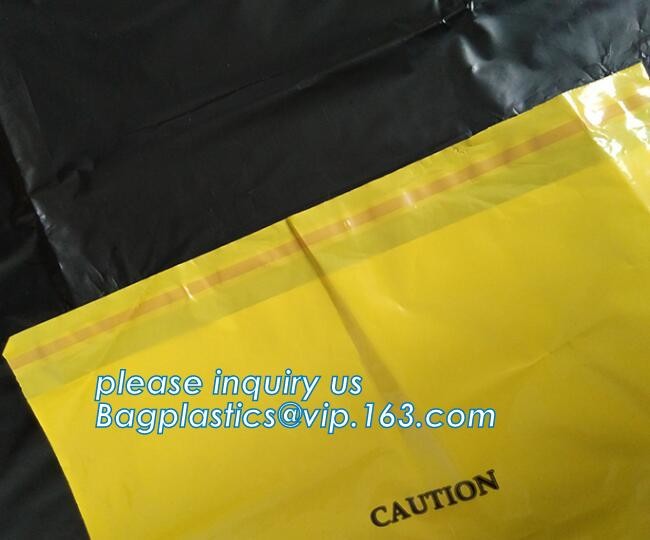 disposable bag soiled linen liners plastic garbage bag, High density
