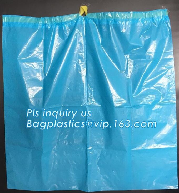 disposable bag soiled linen liners plastic garbage bag, High density