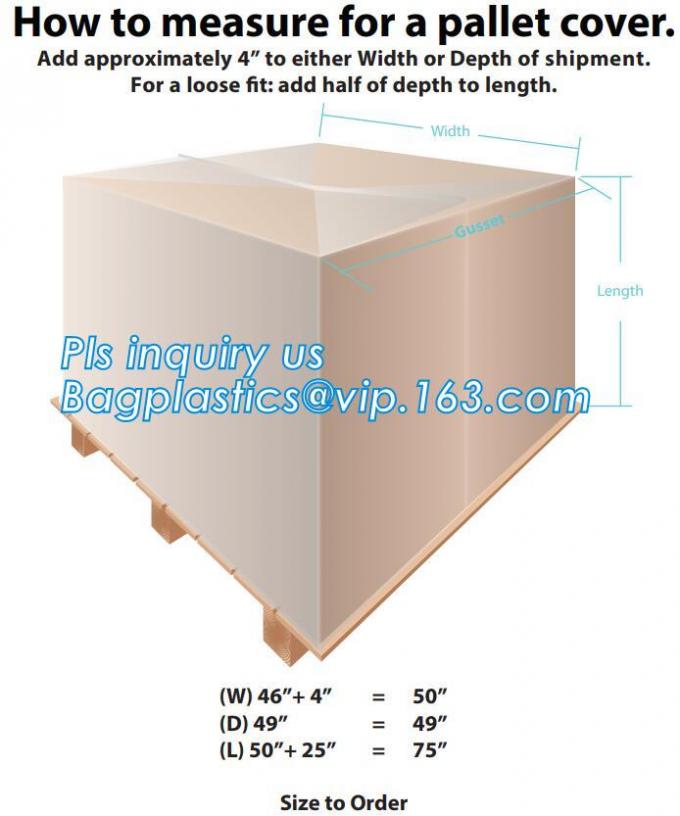 reusable pvc vinyl pallet top cover, Jumbo PE Plastic Reusable Pallet