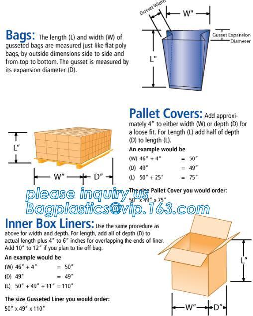 Durable Round Bottom Plastic Drum Barrel Liners Bags, Drum Liner Custom