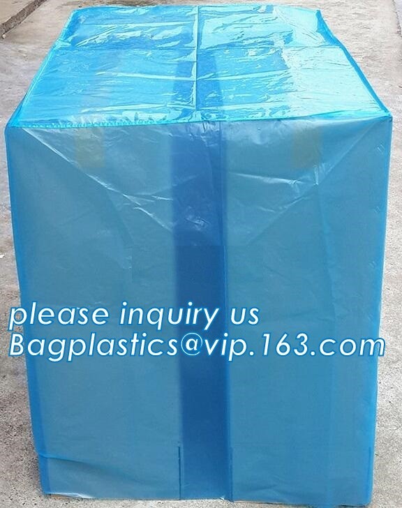 Plastic Pallet Cover Suppliers Printable Polyethylene Pallet Cover Bags
