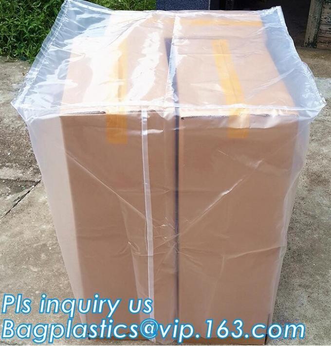 Plastic Pallet Cover Suppliers Printable Polyethylene Pallet Cover Bags