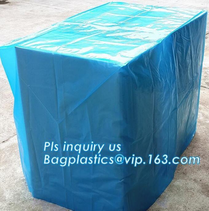 reusable pvc vinyl pallet top cover, Jumbo PE Plastic Reusable Pallet