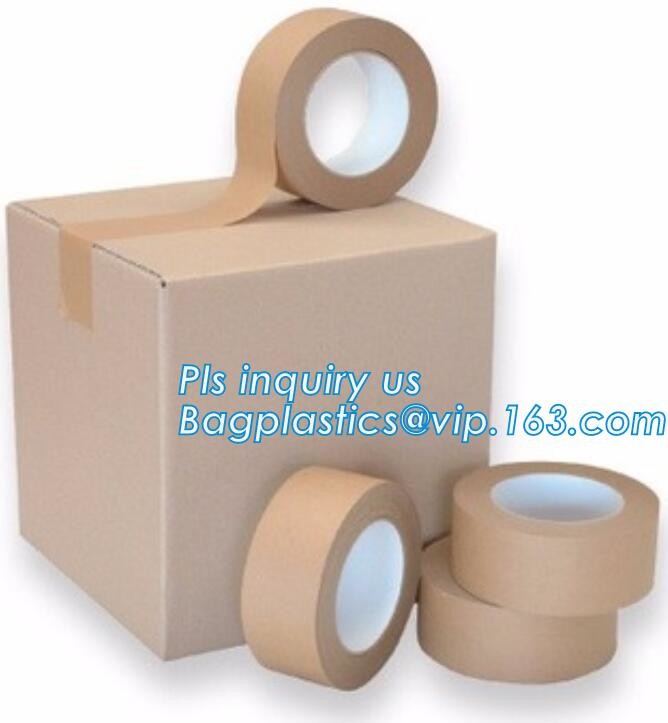 Reinforced Water Activated Custom Printed Kraft Paper Gummed Tape ...